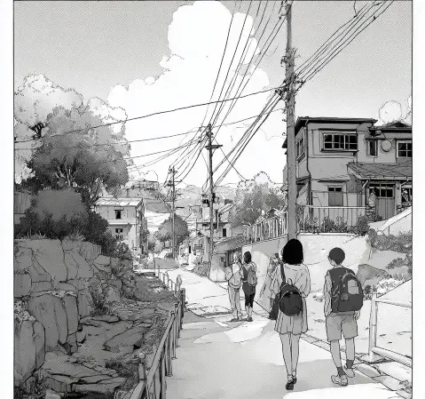 热血漫画《星火之路》封面